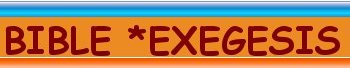 Bible Exegesis. Expository, alliterated, sermon outlines